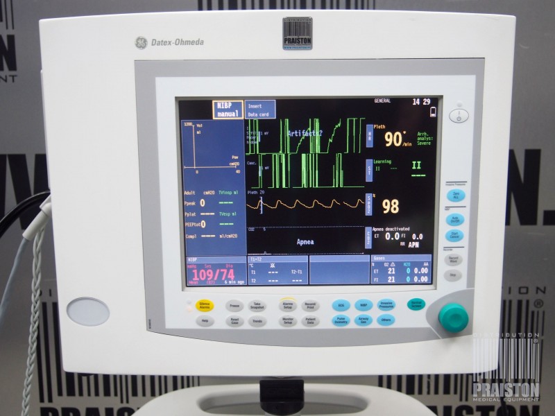 Kardiomonitory przyłóżkowe używane B/D Datex Ohmeda N-MRI2-01 - Praiston rekondycjonowany