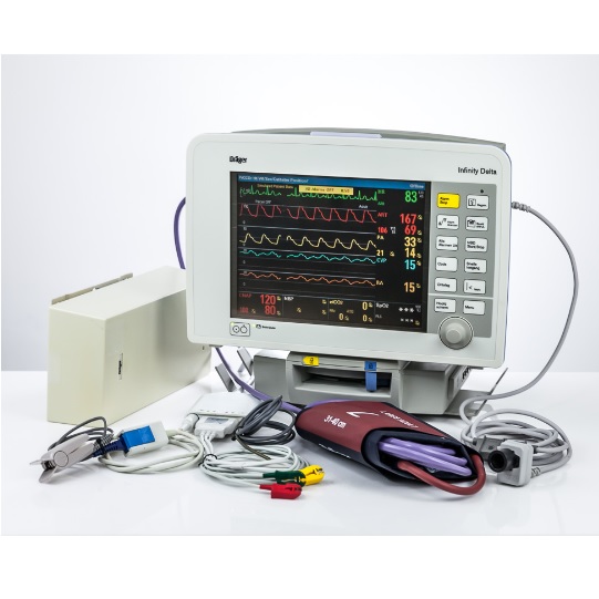 Kardiomonitory przyłóżkowe używane B/D Drager Infinity Delta - Arestomed rekondycjonowany