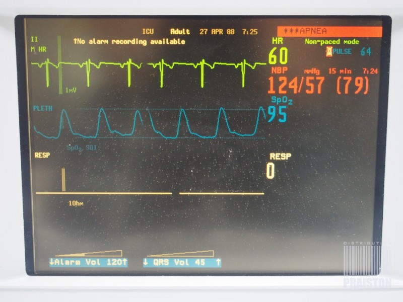 Kardiomonitory przyłóżkowe używane B/D Hewlett Packard Viridia 24C - Praiston rekondycjonowany