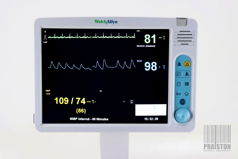 Kardiomonitory przyłóżkowe używane B/D Welch Allyn 1500 - Praiston rekondycjonowany