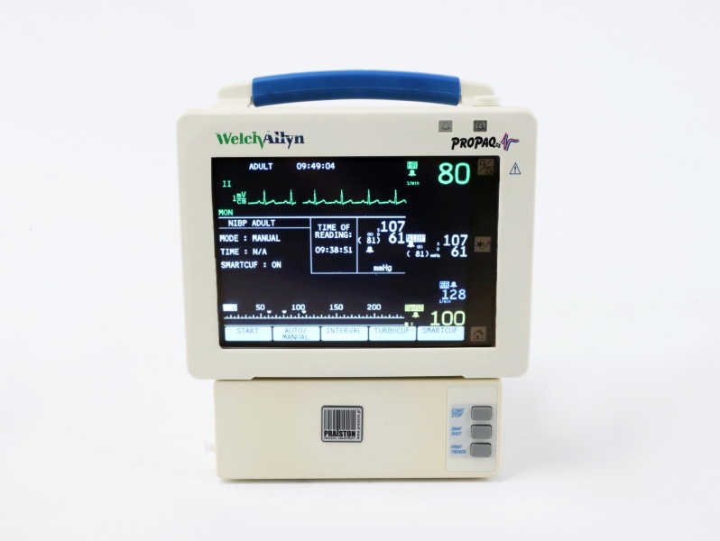 Kardiomonitory przyłóżkowe używane B/D Welch Allyn Propaq CS 246 - Praiston rekondycjonowany