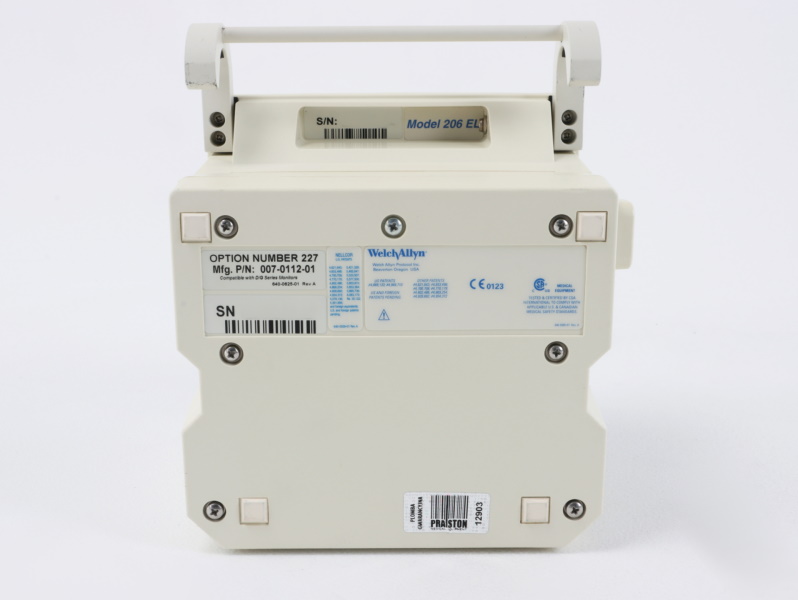 Kardiomonitory przyłóżkowe używane B/D Welch Allyn Propaq Encore 206 EL - Praiston rekondycjonowany