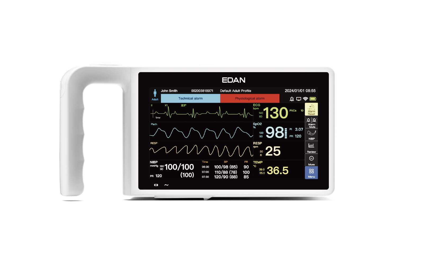 Kardiomonitory transportowe EDAN iV100