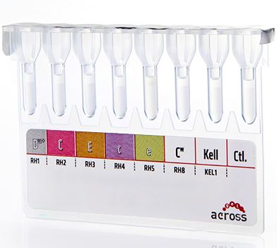 Karty do mikrometody DiaPro Across Gel Rh Phenotyping with Kell