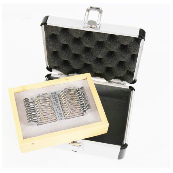 Kasety okulistyczne B/D Szkła próbne progresywne 22