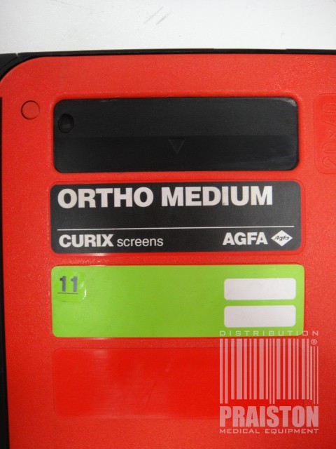Kasety RTG do radiografii pośredniej używane AGFA ORTHO MEDIUM - Praiston rekondycjonowany
