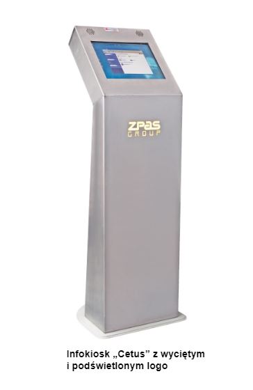 Kioski samoobsługowe do placówek medycznych ZPAS CETUS