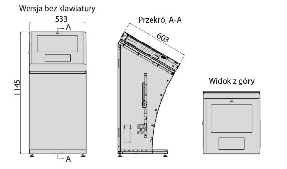 Kioski samoobsługowe do placówek medycznych ZPAS TAURUS