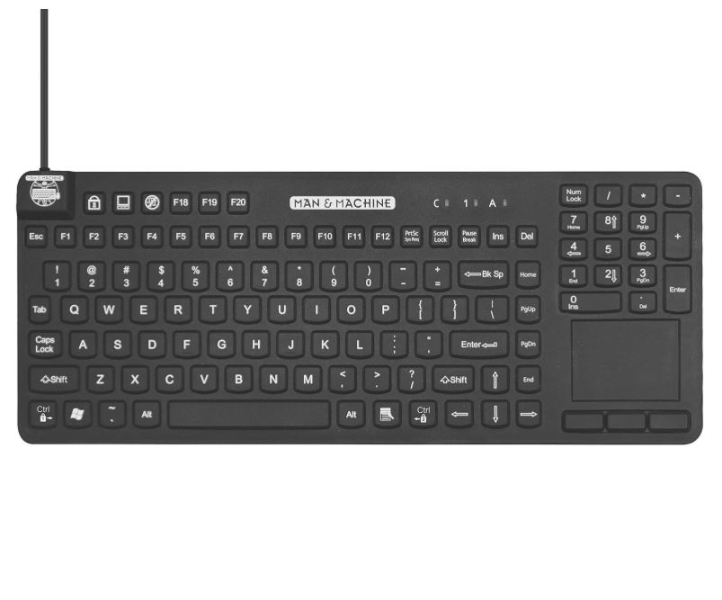 Klawiatury medyczne Man & Machine Really Cool Touch