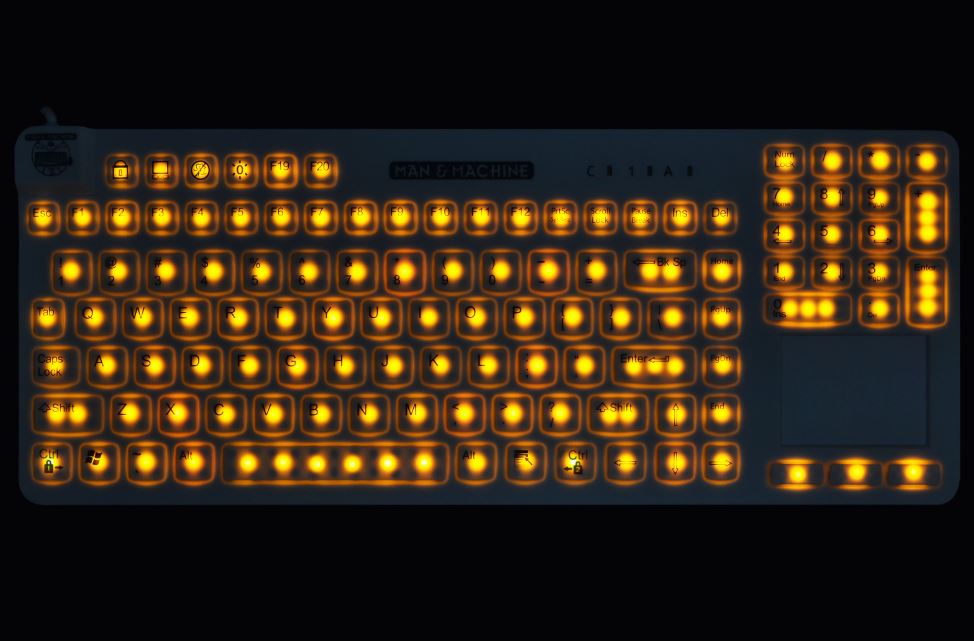 Klawiatury medyczne Man & Machine Really Cool Touch