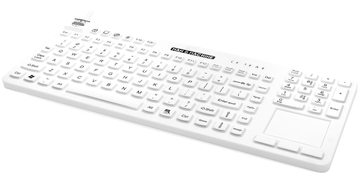 Klawiatury medyczne Man & Machine Really Cool Touch