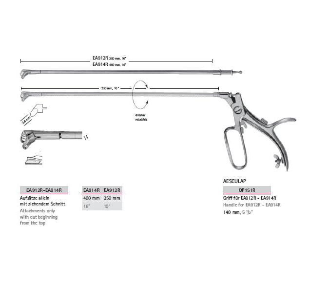 Kleszcze do rektoskopii B.Braun Kleszcze biopsyjne doodbytnicze