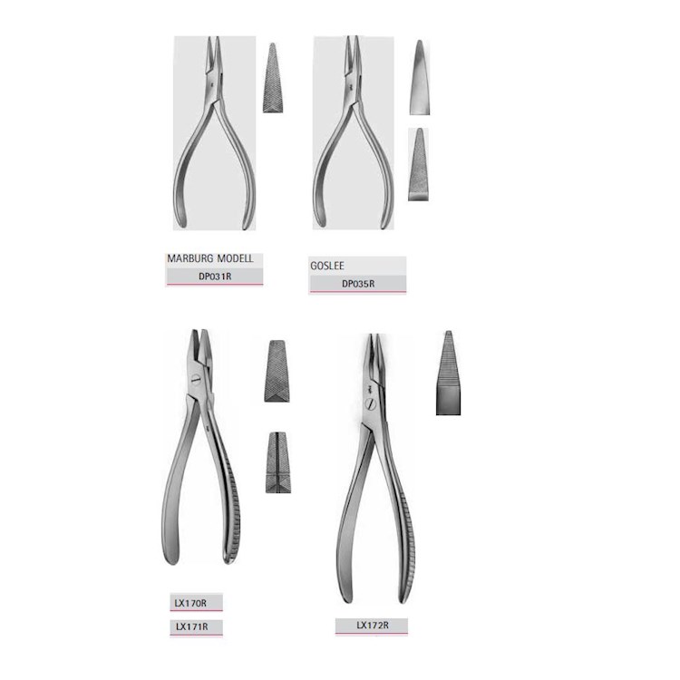 Kleszcze medyczne do drutów B.Braun Kleszcze do drutów B.Braun