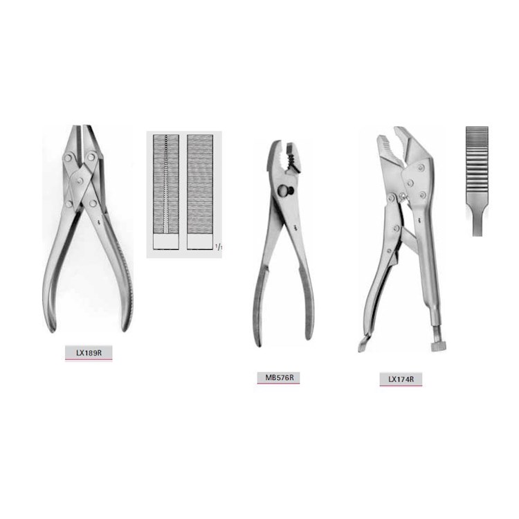 Kleszcze medyczne do drutów B.Braun Kleszcze do drutów B.Braun