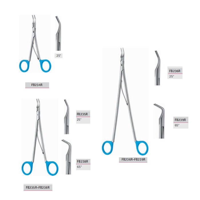 Klipsownice chirurgiczne B.Braun Klipsownice tytanowe