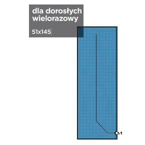 Koce i mankiety do aparatów do ogrzewania - ochładzania pacjenta EM-MED TCM-51V