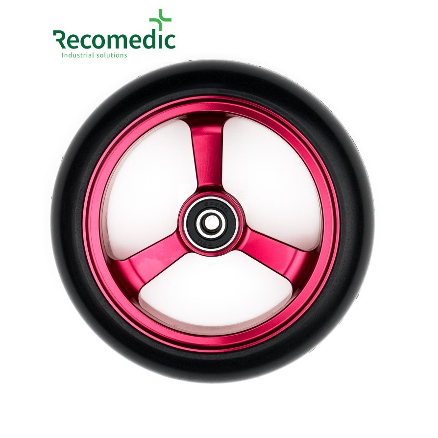 Koła do wózków inwalidzkich Recomedic K-125/25-PUAR