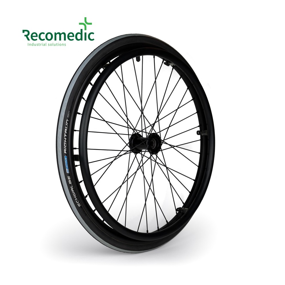 Koła do wózków inwalidzkich Recomedic K-24X1-300A-RRSC-CC