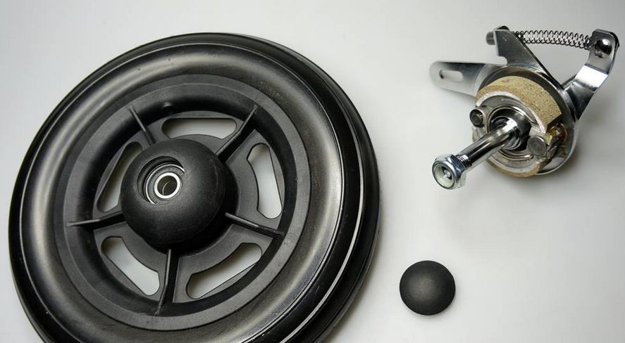 Koła do wózków inwalidzkich Recomedic K-250/50-5-PUC-HL