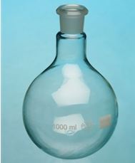 Kolby szklane SIMAX kulista ze szlifem