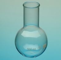 Kolby szklane SIMAX płaskodenna sz/sz