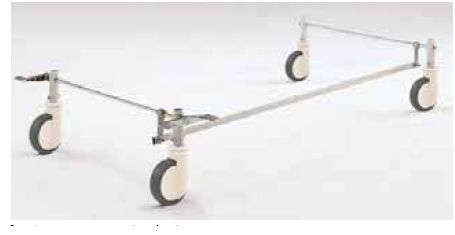 Kółka do łóżek medycznych GIVAS RC 4145