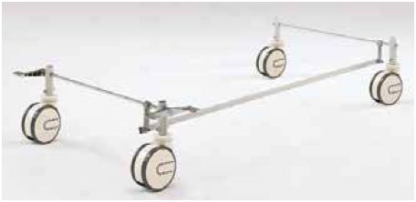 Kółka do łóżek medycznych GIVAS RC 7045