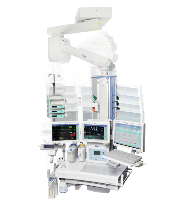 Kolumny anestezjologiczne Dräger Movita
