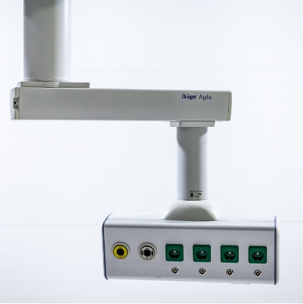 Kolumny anestezjologiczne używane B/D Draeger Agila - Arestomed rekondycjonowany