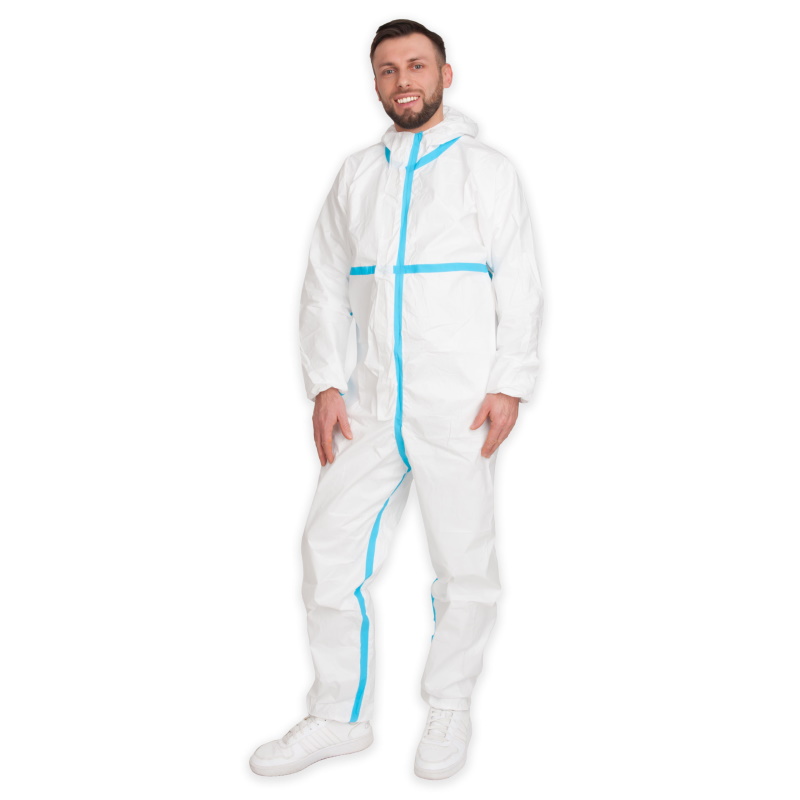 Kombinezony ochronne jednorazowe B/D Kat. III, Typ 3,4