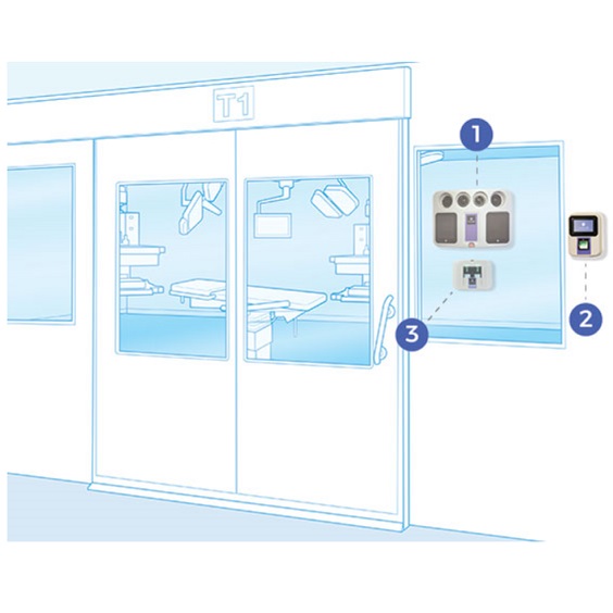 Komory do dekontaminacji materiałów i sprzętu medycznego Bioquell Komory do biodekontaminacji  łóżek