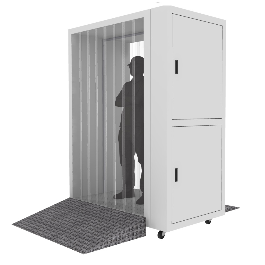 Komory do dezynfekcji osób, bramki, namioty, śluzy dezynfekcyjne Jowix Triomed EPIDEMIC 2 STANDARD