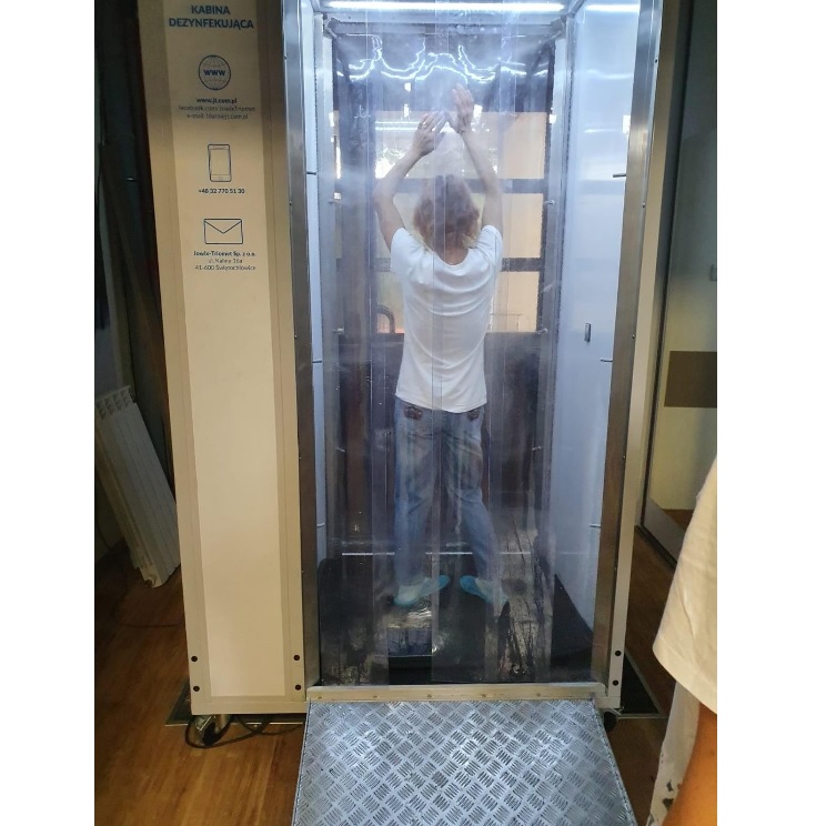 Komory do dezynfekcji osób, bramki, namioty, śluzy dezynfekcyjne Jowix Triomed EPIDEMIC 2 STANDARD