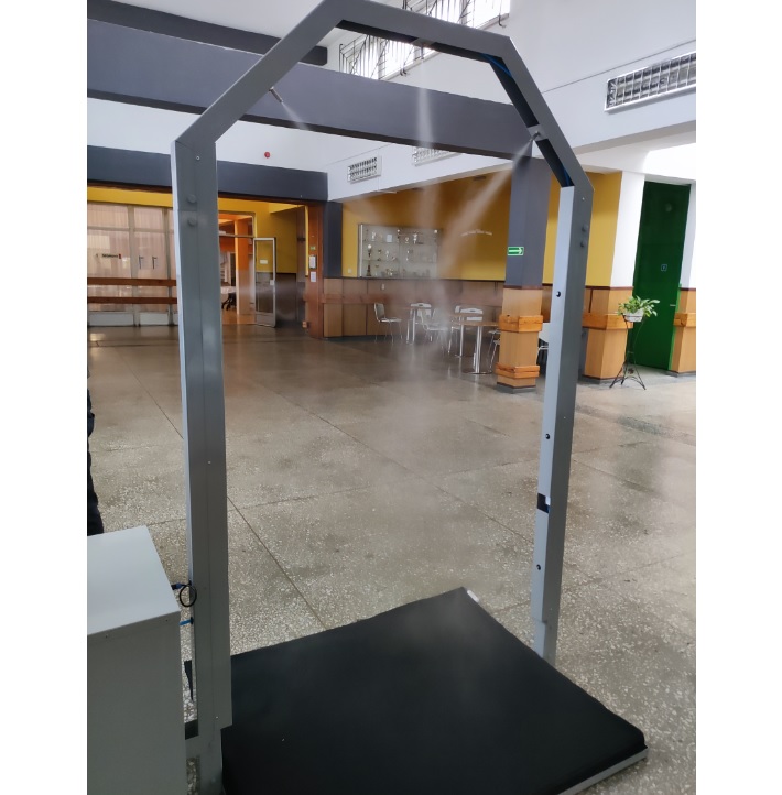 Komory do dezynfekcji osób, bramki, namioty, śluzy dezynfekcyjne Jowix Triomed EPIDEMIC 3