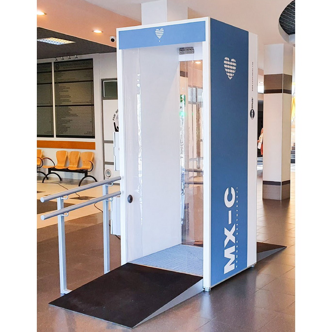 Komory do dezynfekcji osób, bramki, namioty, śluzy dezynfekcyjne MAXimus MX-C