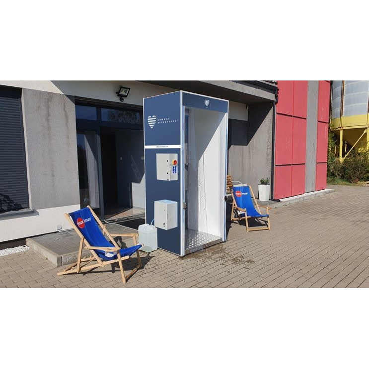 Komory do dezynfekcji osób, bramki, namioty, śluzy dezynfekcyjne MAXimus MX-HOSPITAL