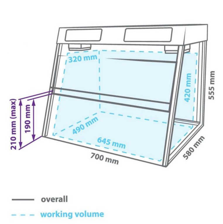 Komory do PCR Biosan UVC/T-M-AR