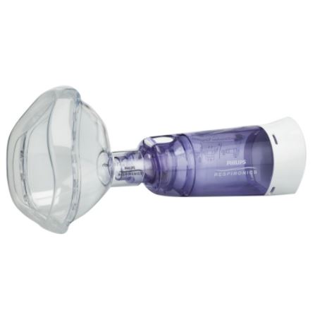 Komory inhalacyjne do leków wziewnych Philips Respironics Optichamber Diamond Mask