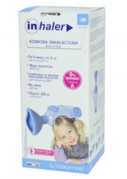 Komory inhalacyjne do leków wziewnych Visiomed Inhaler VM-IN