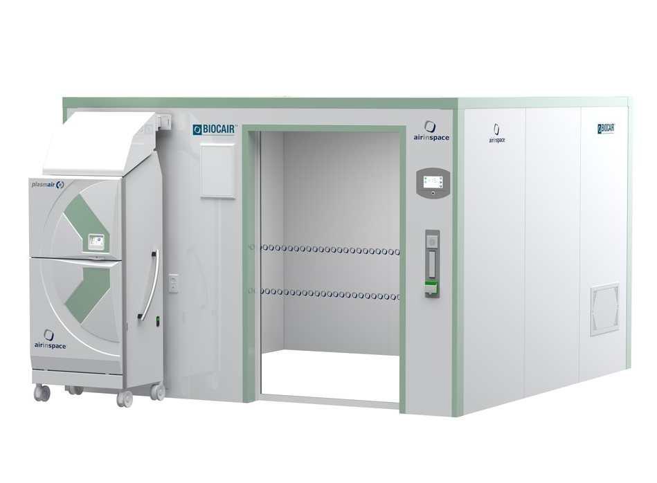 Komory izolacyjne, pomieszczenia do izolowania pacjentów AirInSpace Biocair