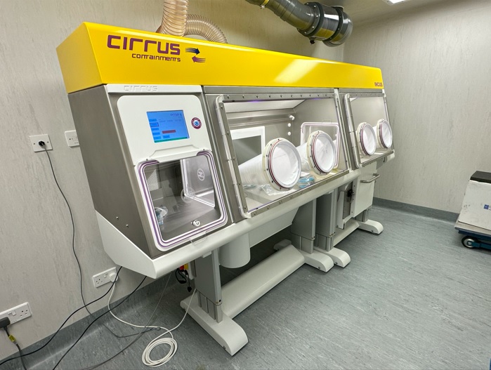 Komory rękawicowe do pracowni medycyny nuklearnej Cirrus Incus