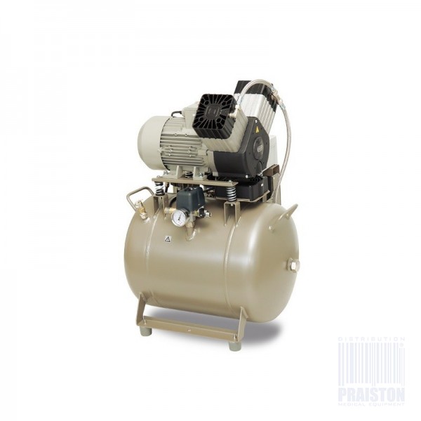 Kompresory do unitów stomatologicznych EKOM DK50 2V/50/ DK50 2V/50/M/ DK50 2V/50S/ DK50 2V/50S/M