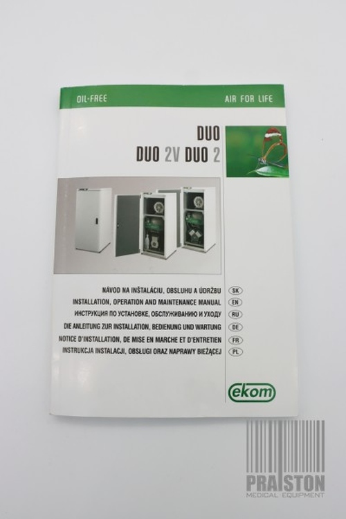 Kompresory do unitów stomatologicznych używane EKOM DUO - Praiston rekondycjonowany