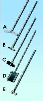 Końcówki do mieszadeł mechanicznych B/D Końcówki ze stali nierdzewnej