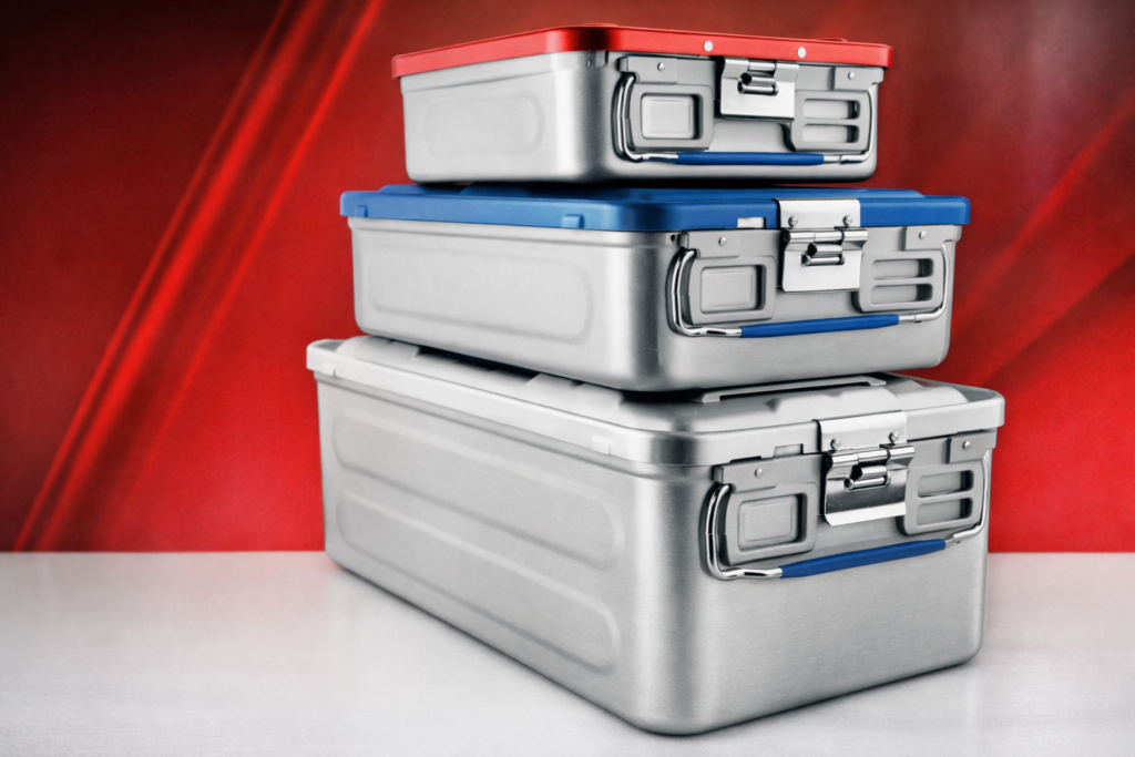 Kontenery do transportu i dezynfekcji instrumentów Medicon MediconTainer ONE / FLEX / ULTRA