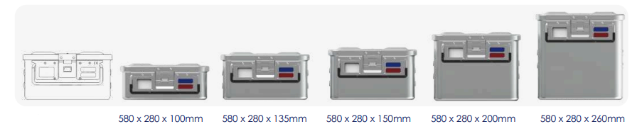 Kontenery do transportu i dezynfekcji instrumentów Uzman BIOBARRIER 1/1