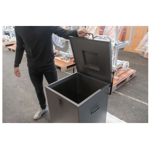 Kosze na odpady z pracowni medycyny nuklearnej Nuclear Shields B.V. S0009