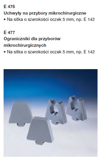 Kosze wsadowe i wózki do myjni medycznych Miele E 440/2