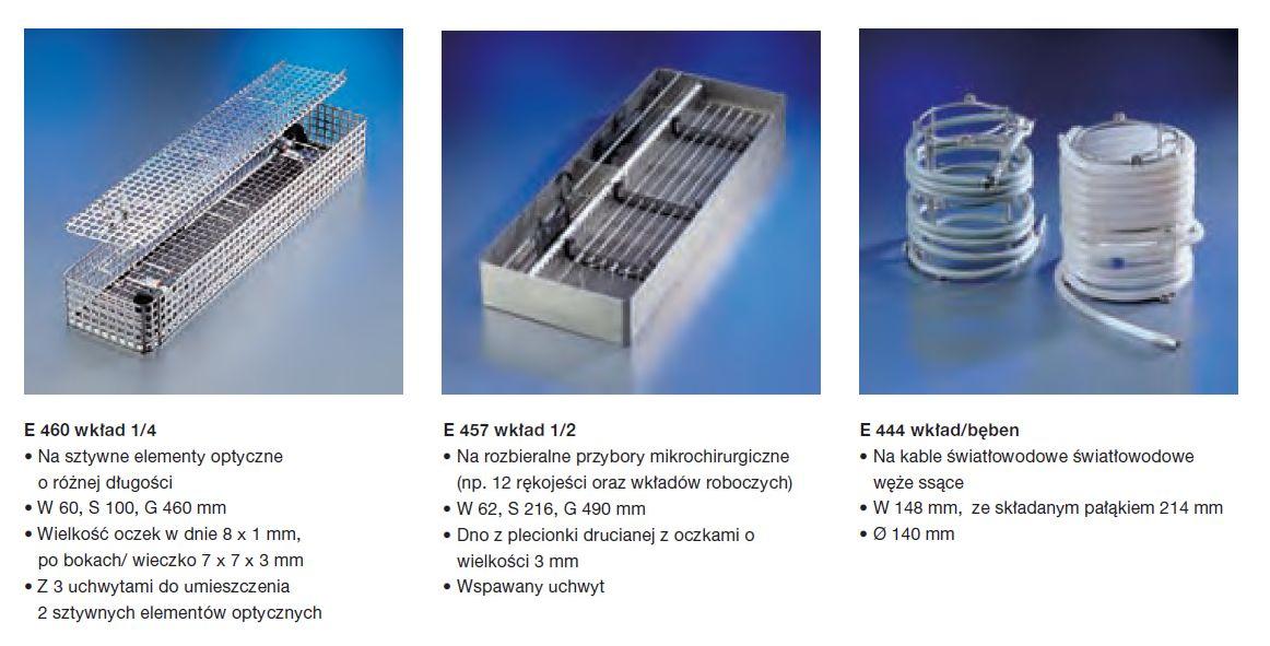 Kosze wsadowe i wózki do myjni medycznych Miele E 474/4