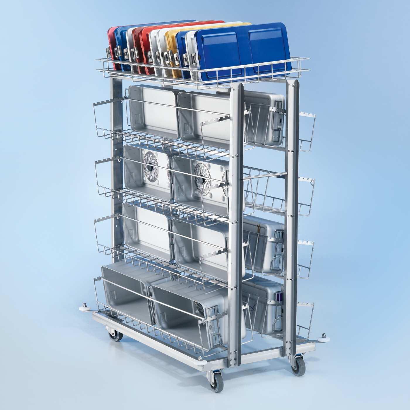 Kosze wsadowe i wózki do myjni medycznych Miele PG 88